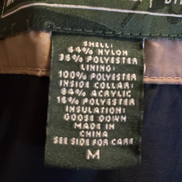 EDDIE Bauer Goosedown Nylon Vest Size Medium - Picture 9 of 9